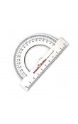 180 derece ahşap açıölçer gönye logo baskılı promosyon iletki ve 10 cm cetvel